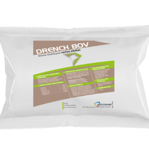 DRENCH BOV Sachet Géosane, spécialiste de la nutrition animale