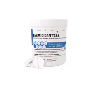 germicidan-tabs ACIDULIK 25 KG PERF 25 KG PLUS Géosane, spécialiste de la décontamination d’élevage